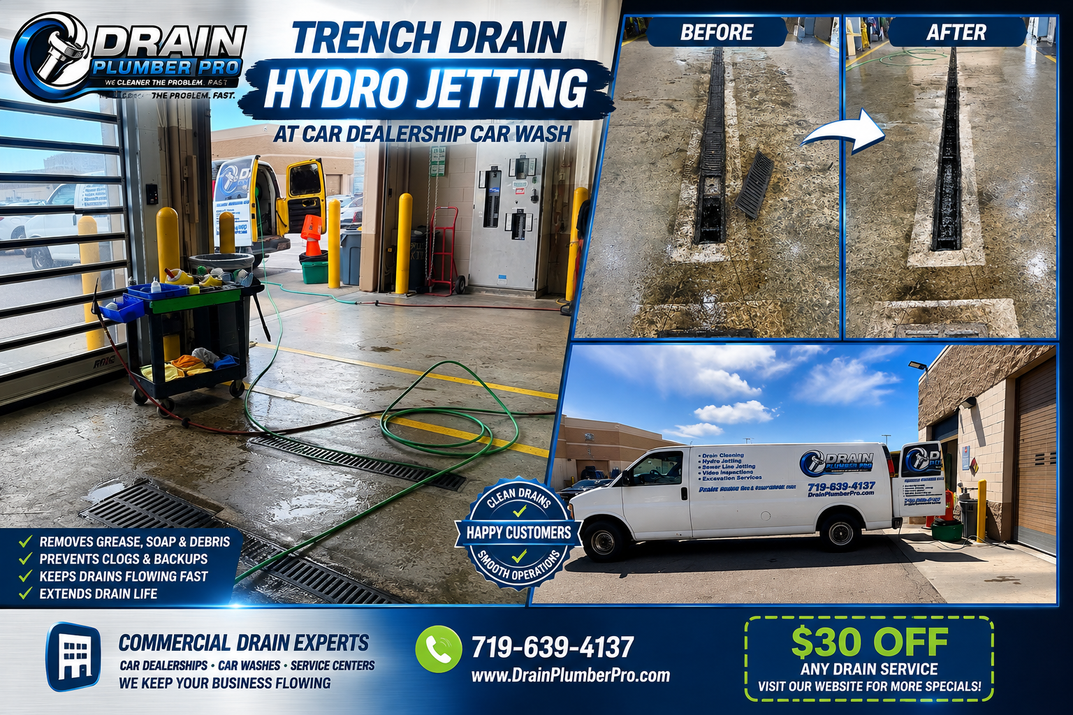 Gutter & Trench Drain Cleaning