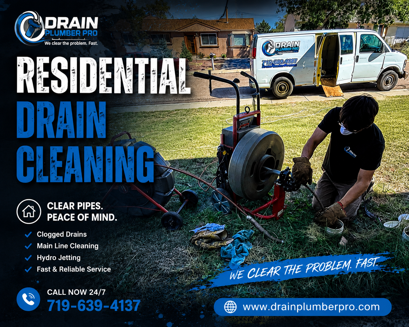 Residential Drain Cleaning