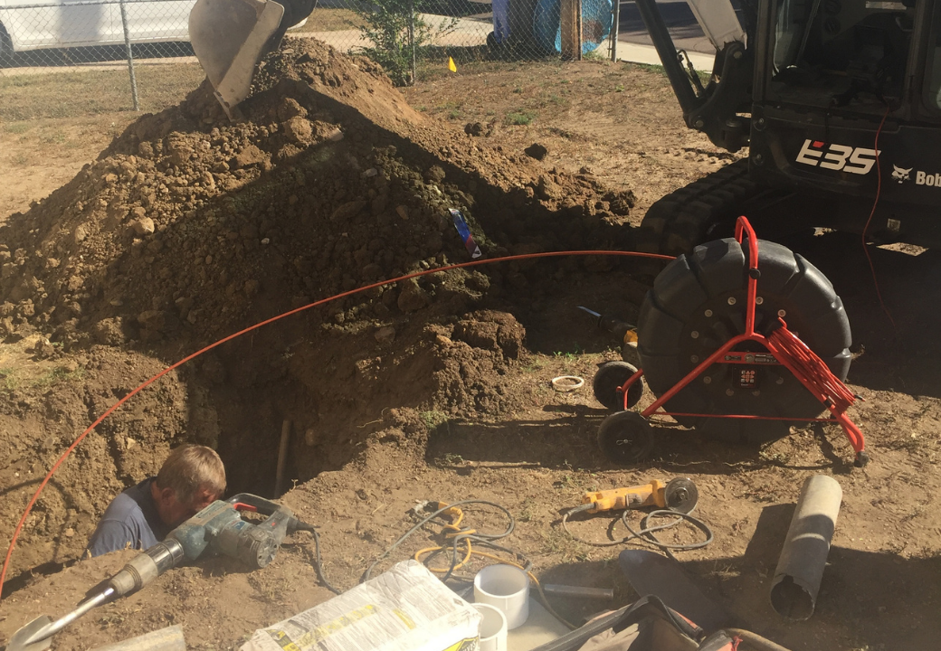 Excavation Drain Repair
